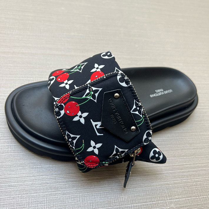 メンズ・レディース兼用 ルイヴィトン Louis Vuitton × 村上隆 サンダル LVリミックス 2629047 ヴィトン サンダル モノグラム - 画像 (5)