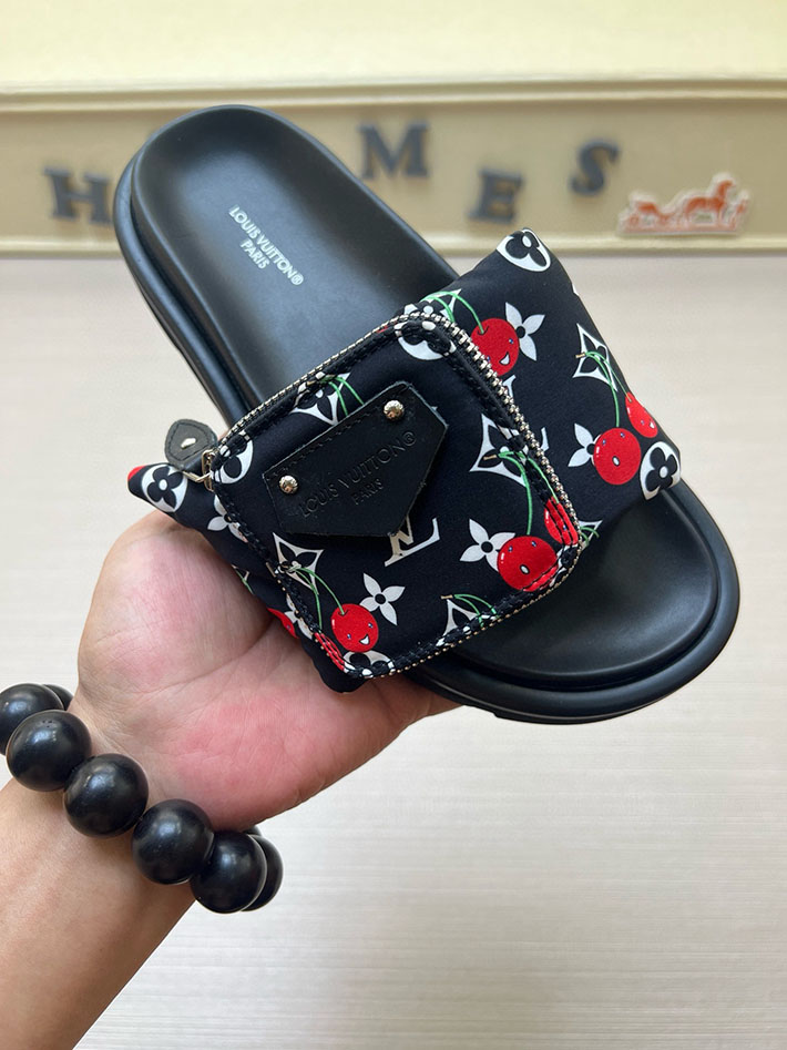 メンズ・レディース兼用 ルイヴィトン Louis Vuitton × 村上隆 サンダル LVリミックス 2629047 ヴィトン サンダル モノグラム - 画像 (3)
