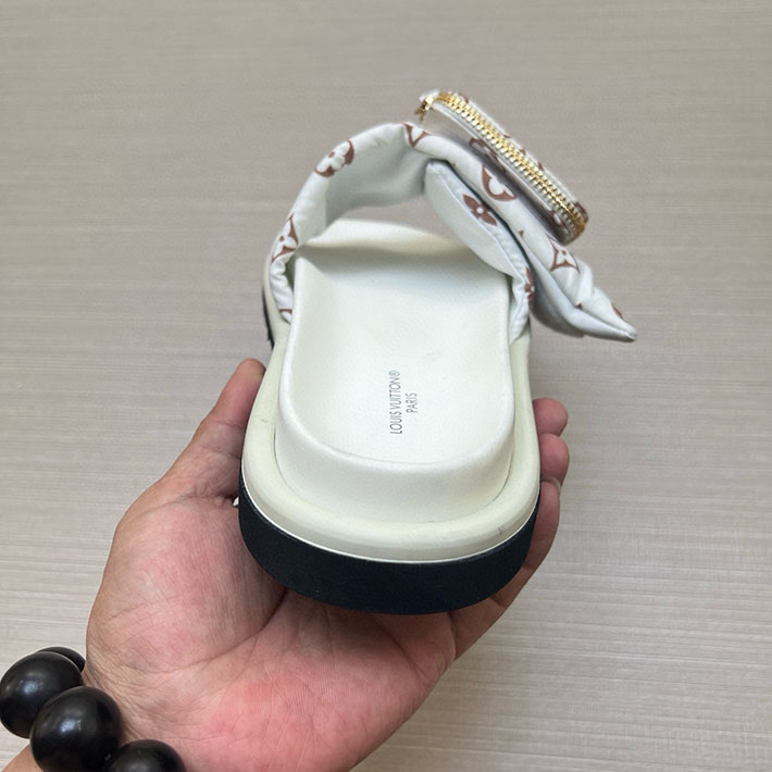 メンズ・レディース兼用 ルイヴィトン Louis Vuitton × 村上隆 サンダル LVリミックス 2629048 長時間歩いても疲れないサンダル おしゃれ - 画像 (6)