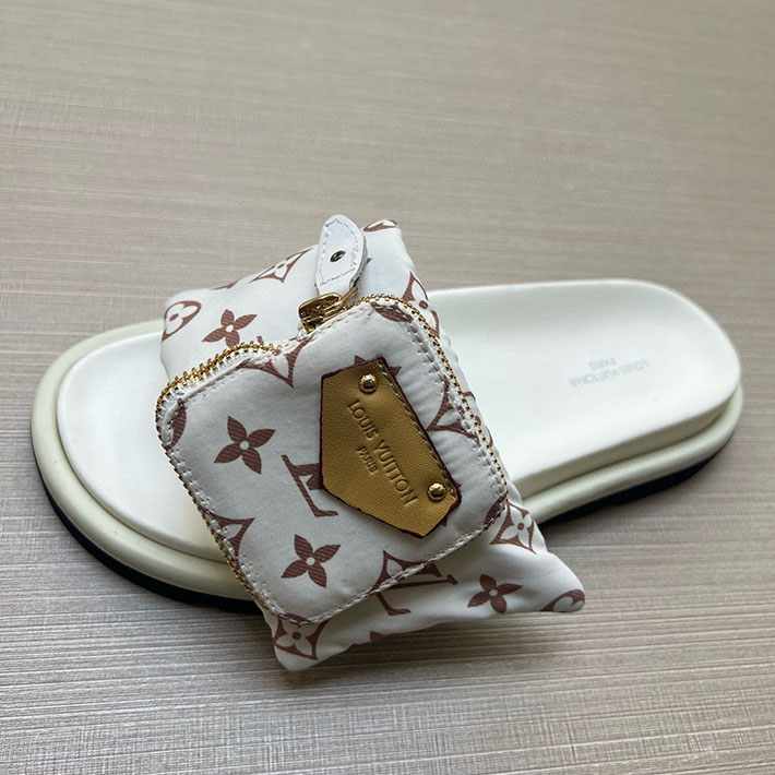 メンズ・レディース兼用 ルイヴィトン Louis Vuitton × 村上隆 サンダル LVリミックス 2629048 長時間歩いても疲れないサンダル おしゃれ - 画像 (5)