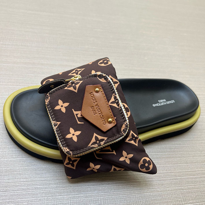 メンズ・レディース兼用 ルイヴィトン Louis Vuitton × 村上隆 サンダル LVリミックス 2629049 1日 歩いても疲れないサンダル - 画像 (5)