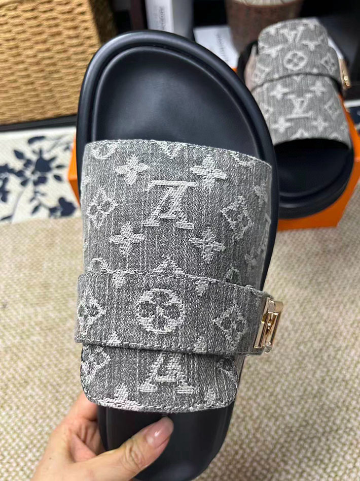 メンズ・レディース兼用 ルイヴィトン LV イージー ミュール サンダル ウォーターフロント 2629063 夏 サンダル メンズ おしゃれ - 画像 (5)