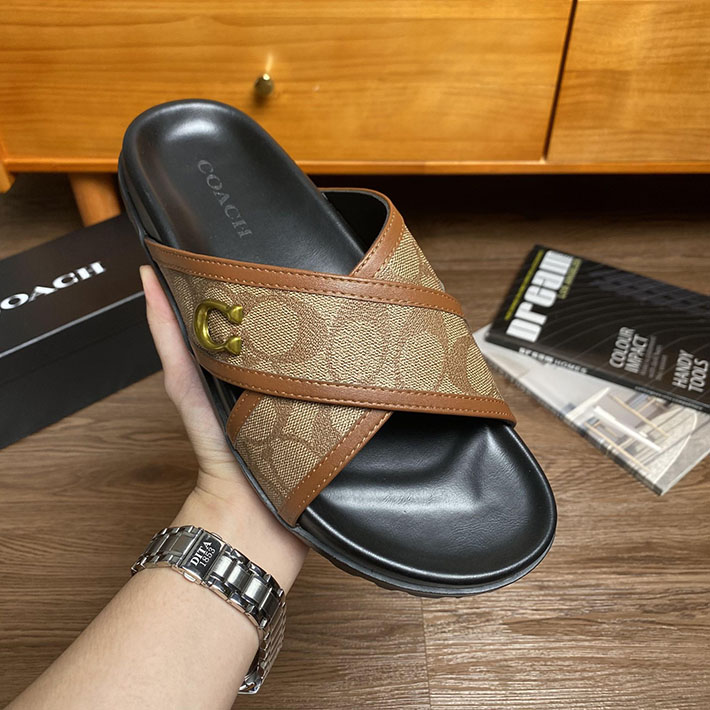 最高級コーチスーパーコピー COACH クロスオーバー サンダル シグネチャー メンズ 2629071 コーチ サンダル メンズ アウトレット - 画像 (2)