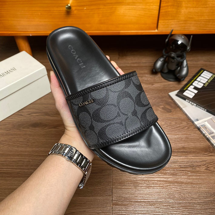 最高級コーチスーパーコピー COACH ユーデル スポーツ スライド シグネチャー ぺたんこ 歩きやすい 2629074 コーチ 靴 アウトレット - 画像 (3)