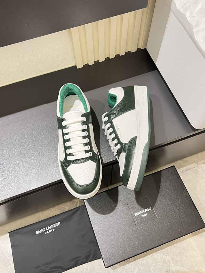 最高級サンローランスーパーコピー Saint Laurent SL/61 ロートップ スニーカー LOW-TOP SNEAKERS 2629094 サン ローラン スニーカー 芸能人 - 画像 (8)