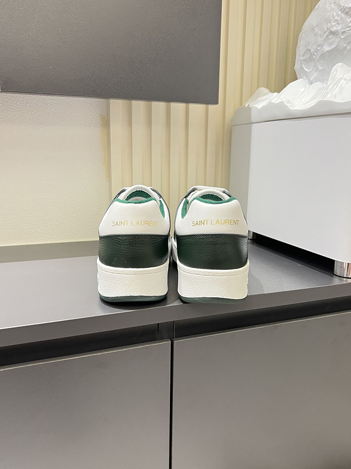 最高級サンローランスーパーコピー Saint Laurent SL/61 ロートップ スニーカー LOW-TOP SNEAKERS 2629094 サン ローラン スニーカー 芸能人 - 画像 (3)