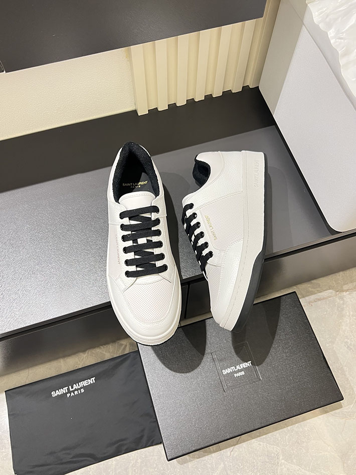 最高級サンローランスーパーコピー Saint Laurent SL/61 ロートップ スニーカー LOW-TOP SNEAKERS 2629098 サン ローラン 靴 メンズ - 画像 (8)