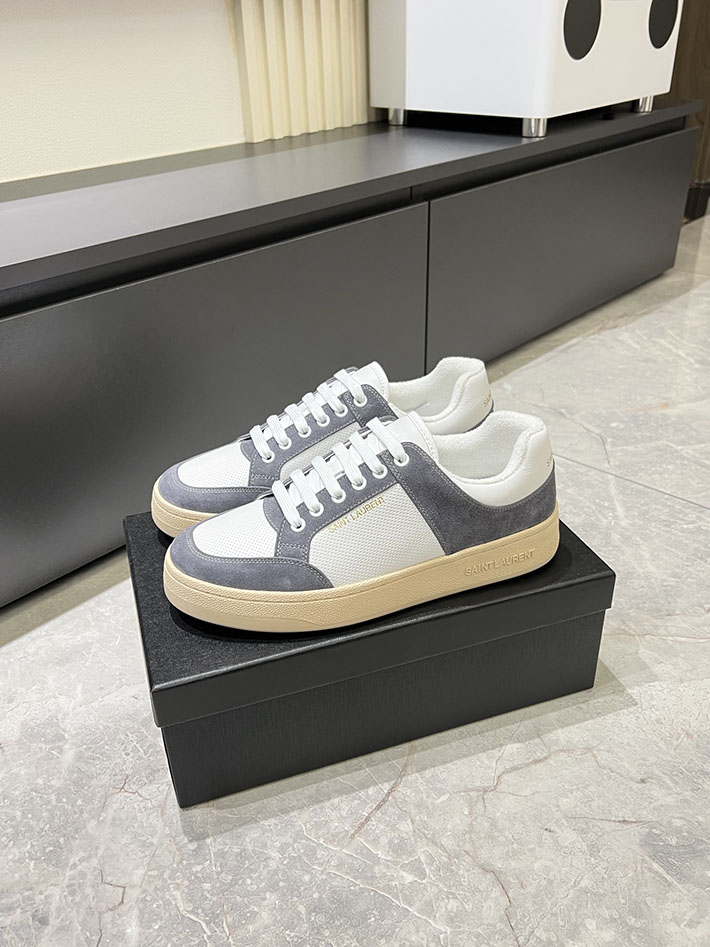 最高級サンローランスーパーコピー Saint Laurent SL/61 ロートップ スニーカー LOW-TOP SNEAKERS 2629107 スニーカー メンズ 流行り - 画像 (9)