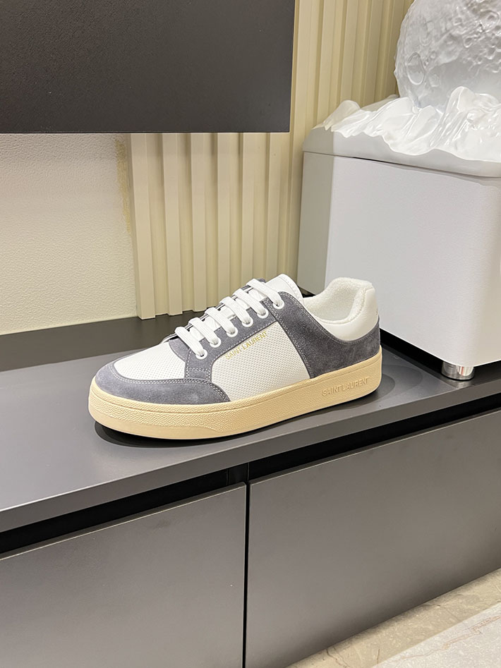 最高級サンローランスーパーコピー Saint Laurent SL/61 ロートップ スニーカー LOW-TOP SNEAKERS 2629107 スニーカー メンズ 流行り - 画像 (7)
