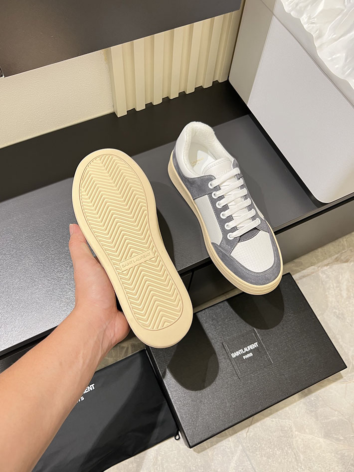 最高級サンローランスーパーコピー Saint Laurent SL/61 ロートップ スニーカー LOW-TOP SNEAKERS 2629107 スニーカー メンズ 流行り - 画像 (5)