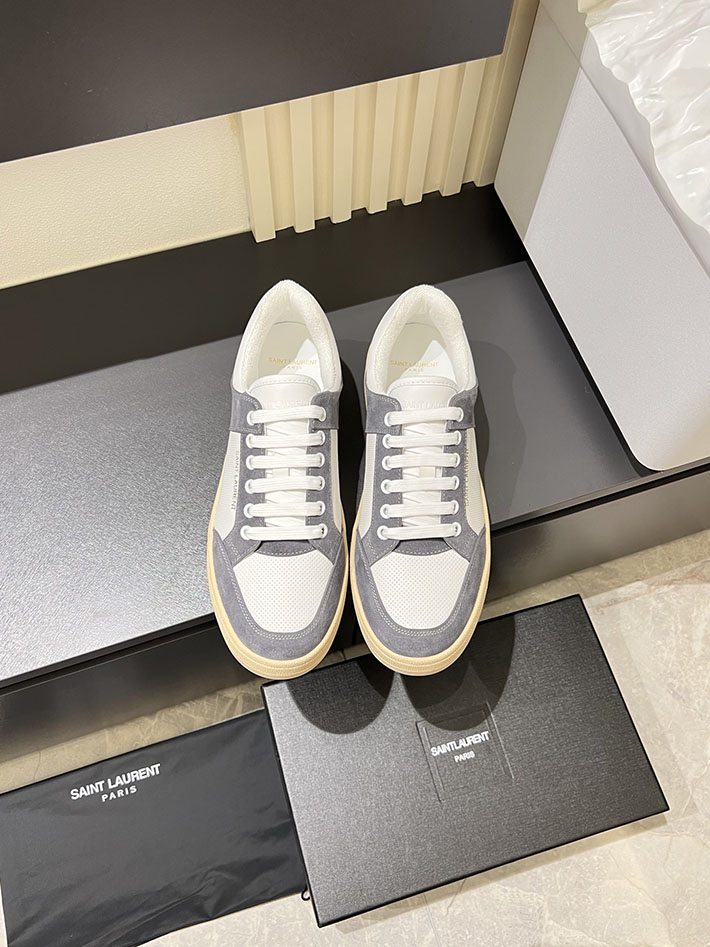 最高級サンローランスーパーコピー Saint Laurent SL/61 ロートップ スニーカー LOW-TOP SNEAKERS 2629107 スニーカー メンズ 流行り - 画像 (2)