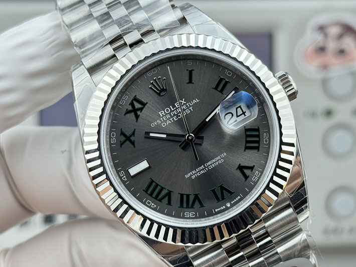 最高級ロレックススーパーコピー ROLEX デイトジャスト41 WGベゼル 126334 メンズ 腕時計 2630111 ロレックス デイトジャスト 値段 - 画像 (6)
