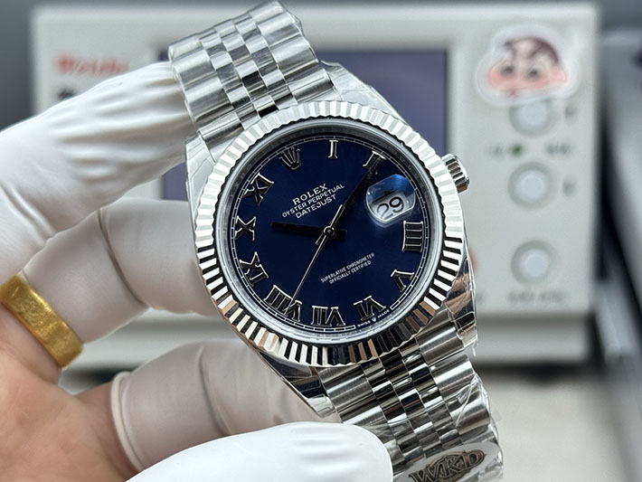 最高級ロレックススーパーコピー ROLEX デイトジャスト 41 126334 ブルー ローマ ジュビリーブレス 2630112 ロレックス 時計 安い順 - 画像 (8)