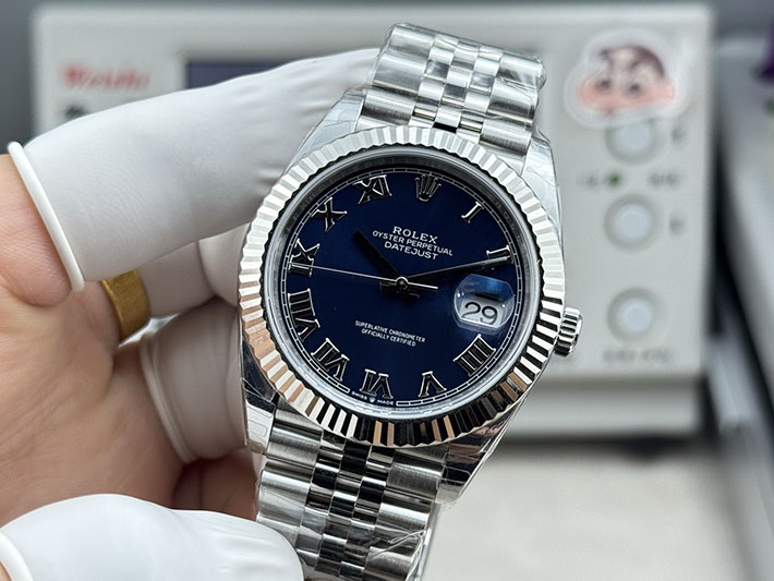 最高級ロレックススーパーコピー ROLEX デイトジャスト 41 126334 ブルー ローマ ジュビリーブレス 2630112 ロレックス 時計 安い順 - 画像 (7)