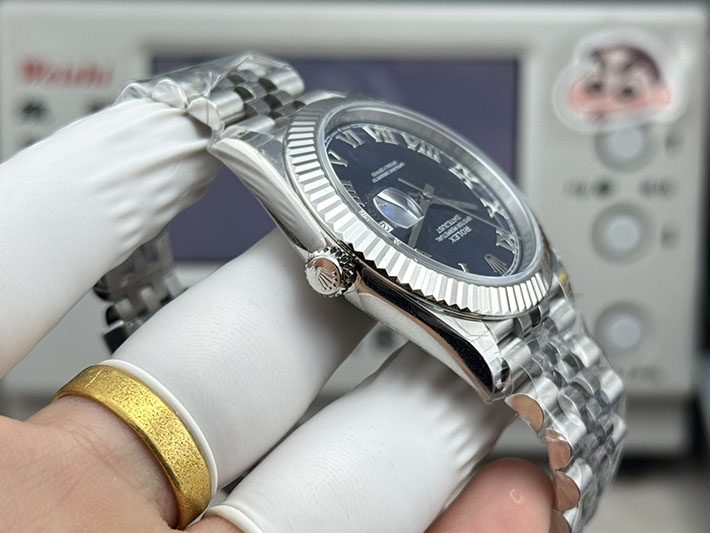最高級ロレックススーパーコピー ROLEX デイトジャスト 41 126334 ブルー ローマ ジュビリーブレス 2630112 ロレックス 時計 安い順 - 画像 (4)