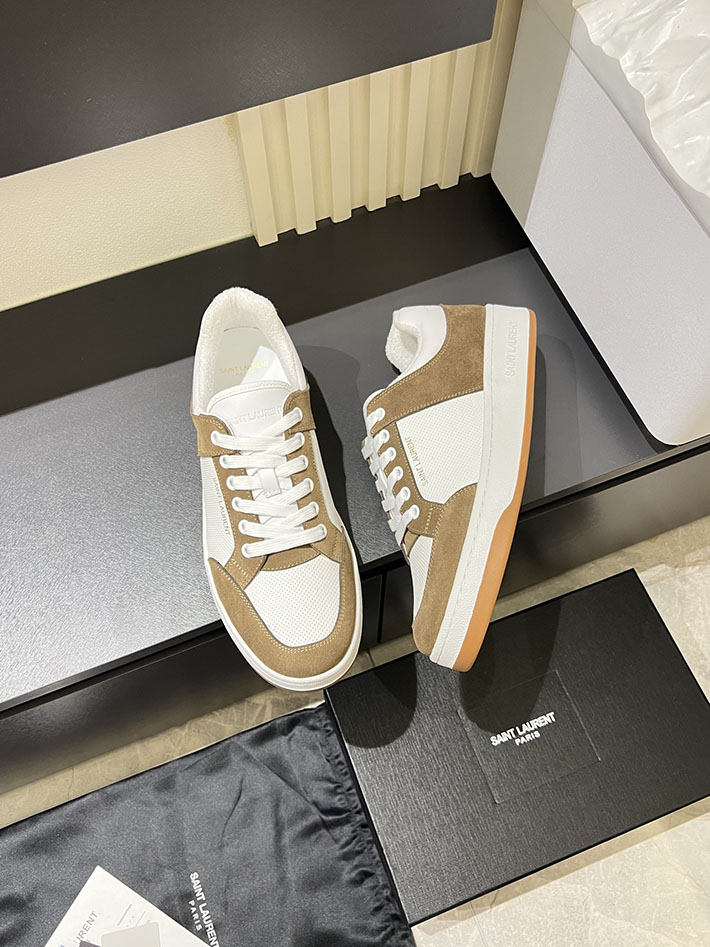 最高級サンローランスーパーコピー Saint Laurent SL/61 ロートップ スニーカー LOW-TOP SNEAKERS 2629114 スニーカー 激安 アウトレット - 画像 (8)