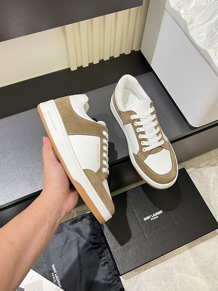 最高級サンローランスーパーコピー Saint Laurent SL/61 ロートップ スニーカー LOW-TOP SNEAKERS 2629114 スニーカー 激安 アウトレット - 画像 (6)