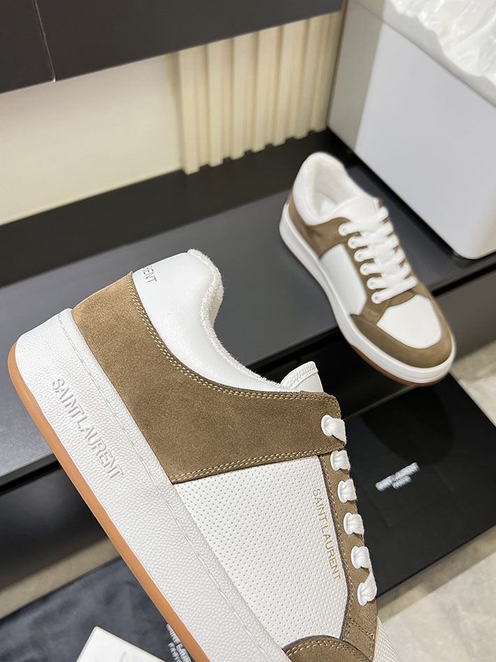 最高級サンローランスーパーコピー Saint Laurent SL/61 ロートップ スニーカー LOW-TOP SNEAKERS 2629114 スニーカー 激安 アウトレット - 画像 (4)