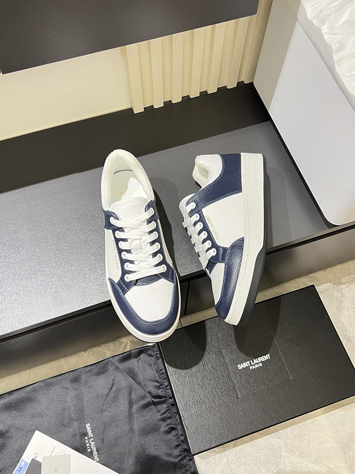 最高級サンローランスーパーコピー Saint Laurent SL/61 ロートップ スニーカー LOW-TOP SNEAKERS 2629119 靴屋 安いチェーン店 - 画像 (8)