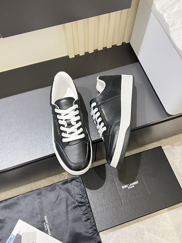 最高級サンローランスーパーコピー Saint Laurent SL/61 ロートップ スニーカー LOW-TOP SNEAKERS 2629122 スニーカー かっこいい メンズ - 画像 (8)