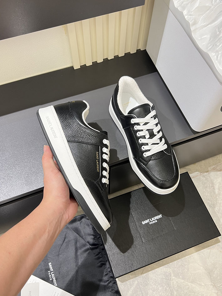 最高級サンローランスーパーコピー Saint Laurent SL/61 ロートップ スニーカー LOW-TOP SNEAKERS 2629122 スニーカー かっこいい メンズ - 画像 (6)
