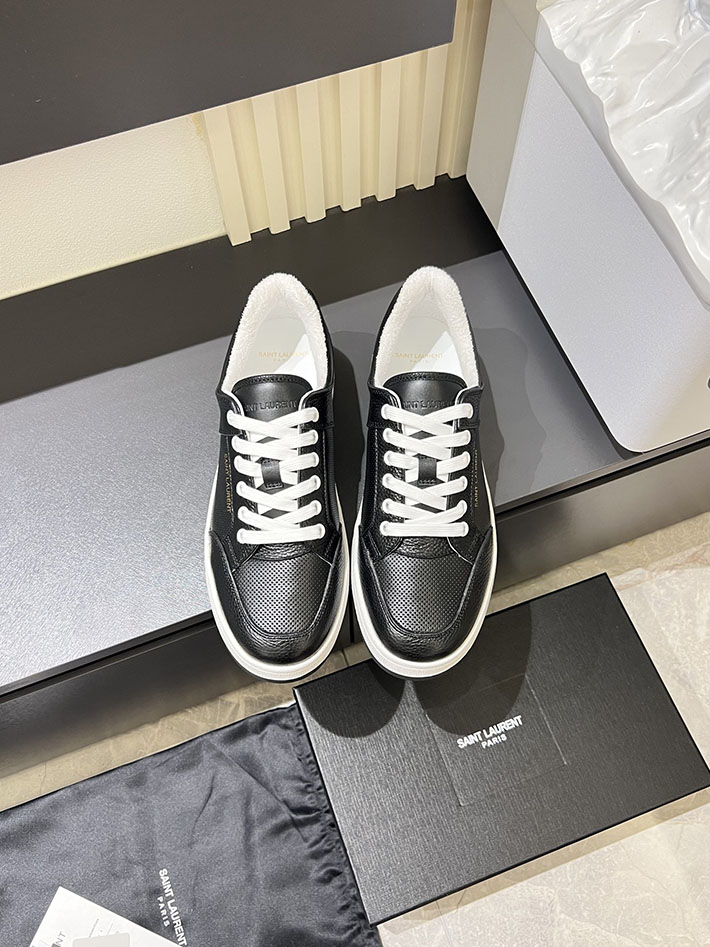 最高級サンローランスーパーコピー Saint Laurent SL/61 ロートップ スニーカー LOW-TOP SNEAKERS 2629122 スニーカー かっこいい メンズ - 画像 (2)
