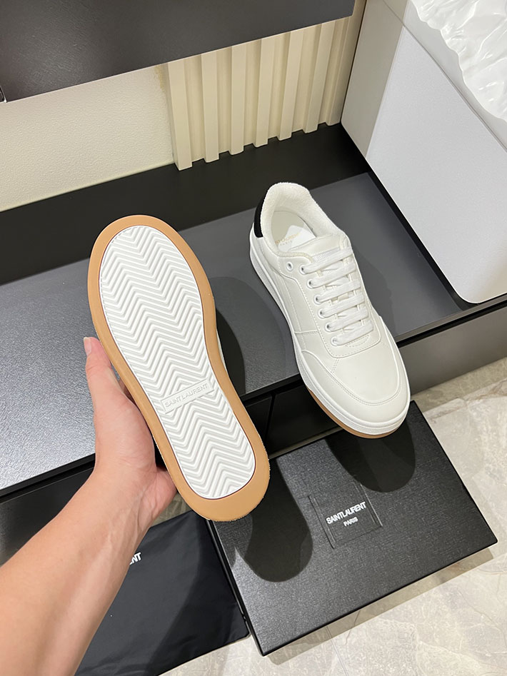 最高級サンローランスーパーコピー Saint Laurent SL/61 ロートップ スニーカー LOW-TOP SNEAKERS 2629124 スニーカー かっこいい 安い - 画像 (5)