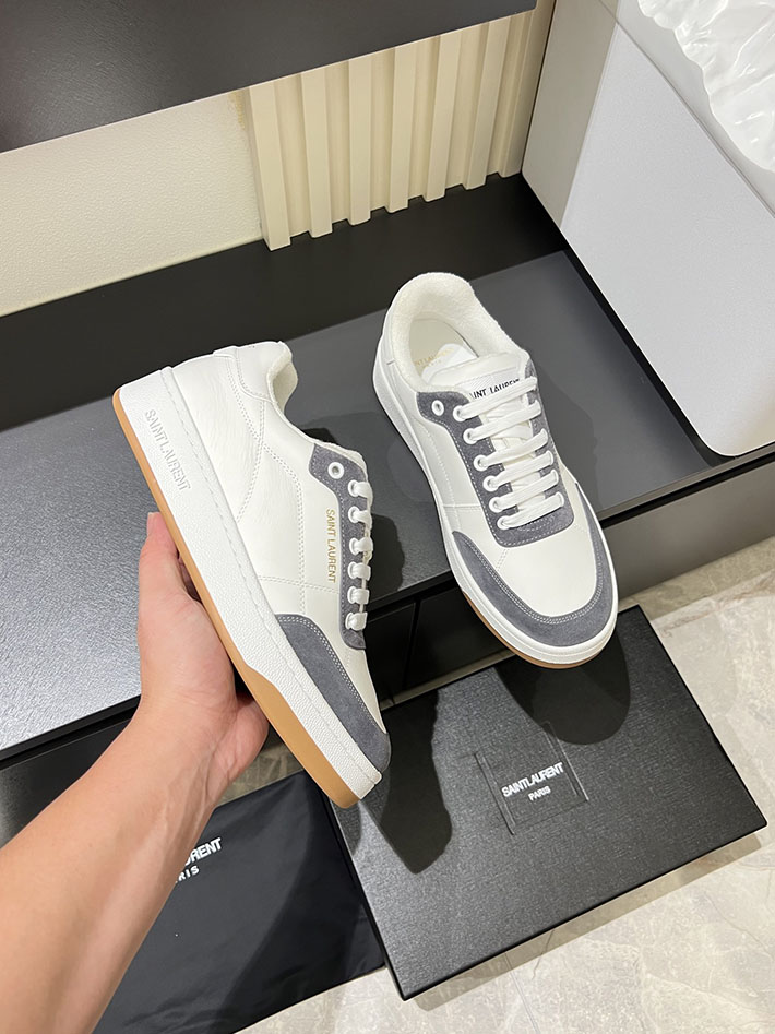 最高級サンローランスーパーコピー Saint Laurent SL/61 ロートップ スニーカー LOW-TOP SNEAKERS 2629126 スニーカー 人気 40代 - 画像 (6)