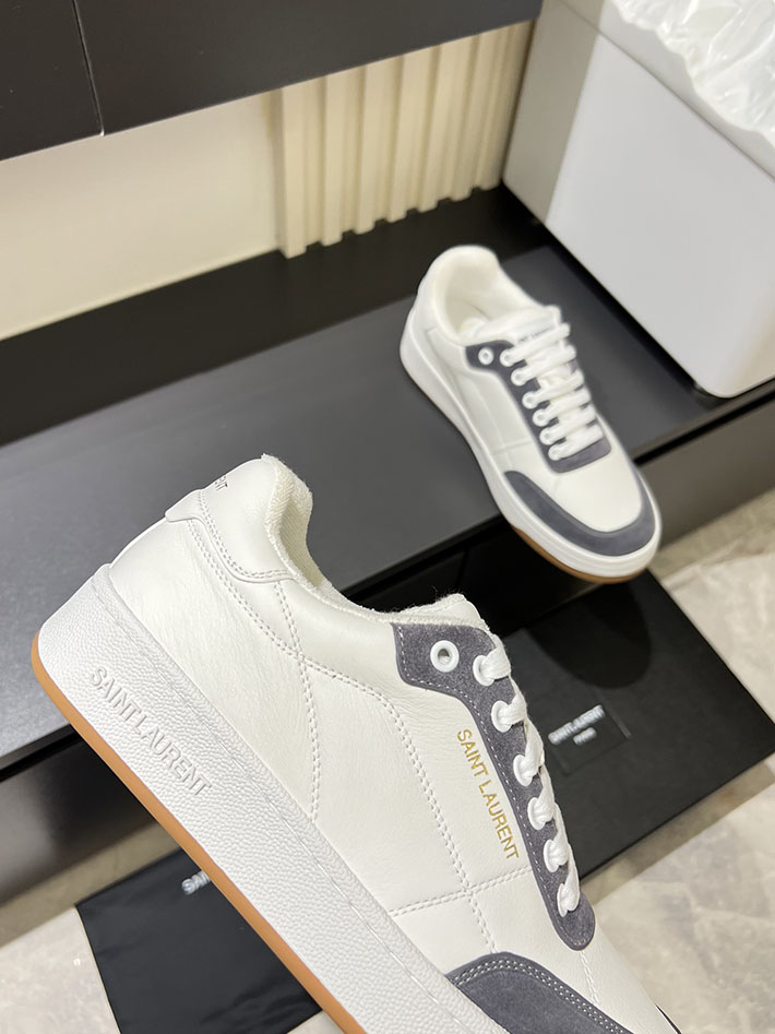 最高級サンローランスーパーコピー Saint Laurent SL/61 ロートップ スニーカー LOW-TOP SNEAKERS 2629126 スニーカー 人気 40代 - 画像 (4)
