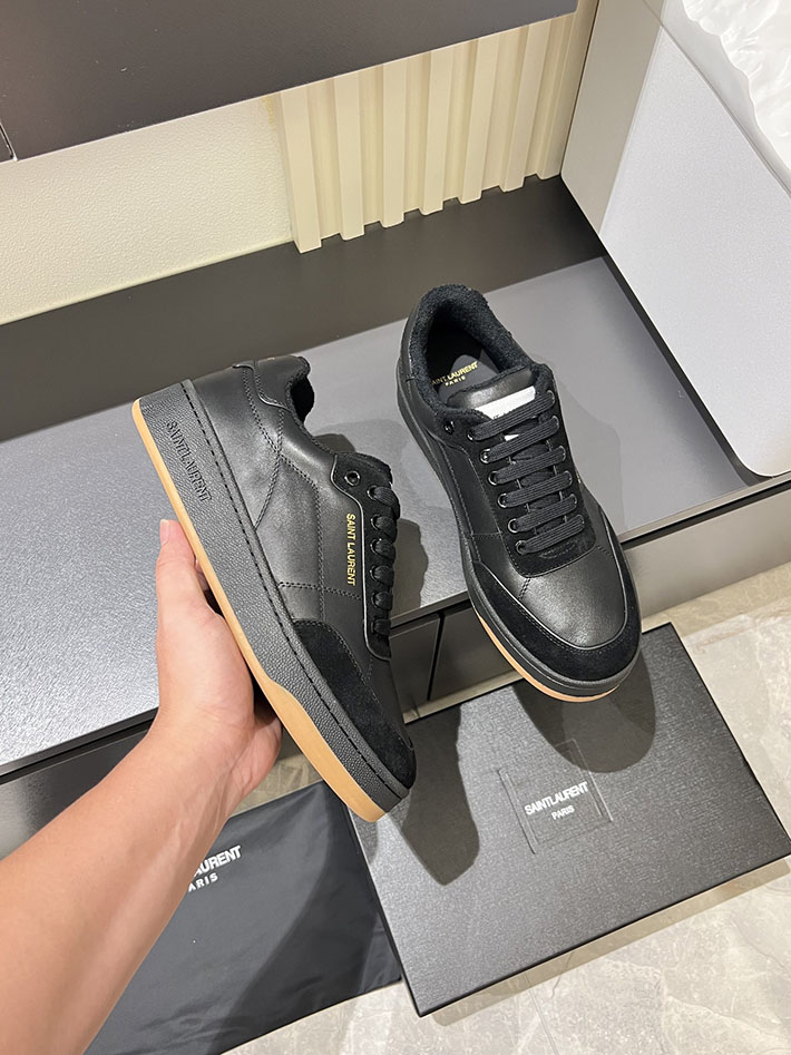 最高級サンローランスーパーコピー Saint Laurent SL/61 ロートップ スニーカー LOW-TOP SNEAKERS 2629127 スニーカー 人気ブランドランキング - 画像 (6)