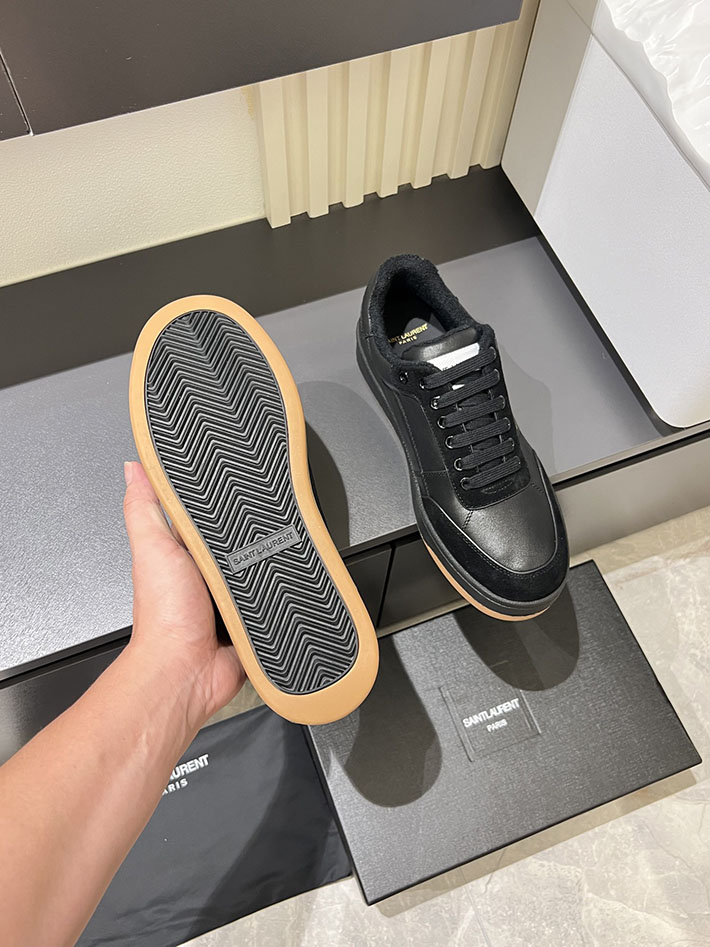 最高級サンローランスーパーコピー Saint Laurent SL/61 ロートップ スニーカー LOW-TOP SNEAKERS 2629127 スニーカー 人気ブランドランキング - 画像 (5)