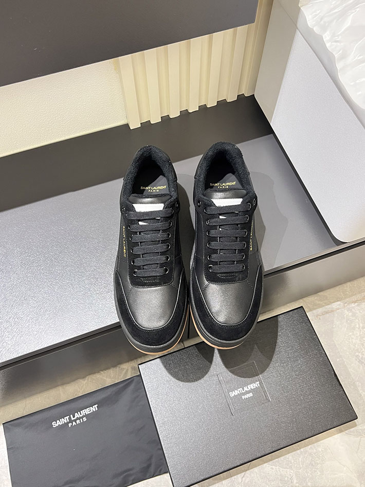 最高級サンローランスーパーコピー Saint Laurent SL/61 ロートップ スニーカー LOW-TOP SNEAKERS 2629127 スニーカー 人気ブランドランキング - 画像 (2)