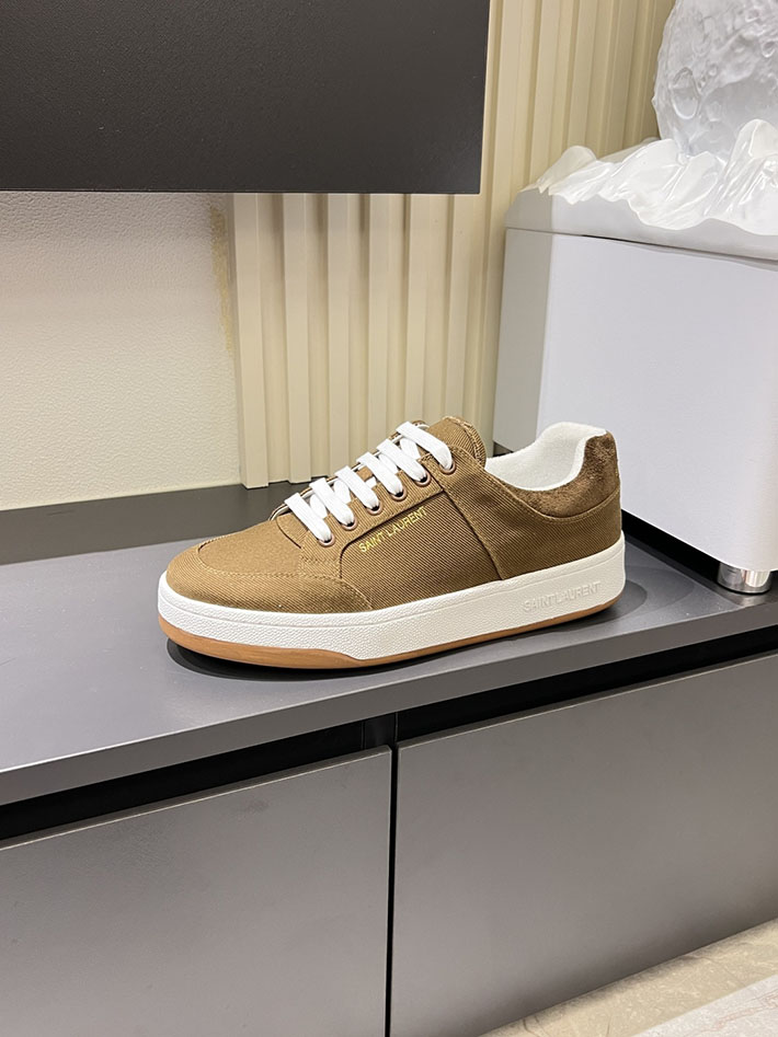 最高級サンローランスーパーコピー Saint Laurent SL/61 ロートップ スニーカー LOW-TOP SNEAKERS 2629135 40代 靴 メンズ カジュアル - 画像 (7)