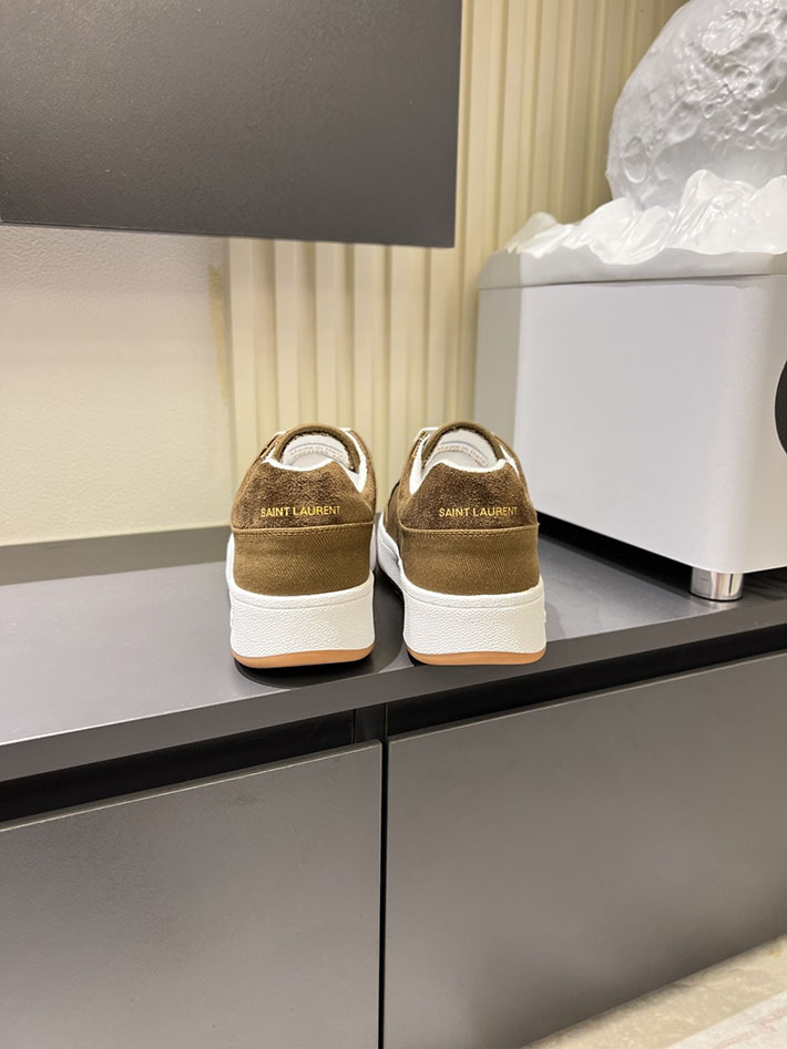 最高級サンローランスーパーコピー Saint Laurent SL/61 ロートップ スニーカー LOW-TOP SNEAKERS 2629135 40代 靴 メンズ カジュアル - 画像 (3)