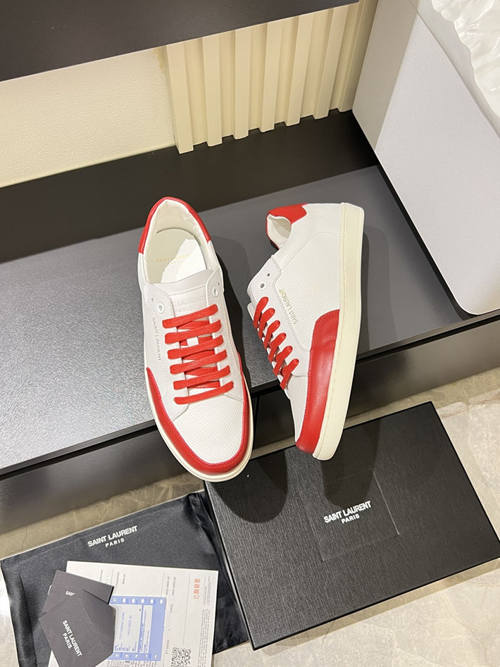 最高級サンローランスーパーコピー コート クラシック スニーカー メンズ COURT CLASSIC SL/10 2629143 サン ローラン スニーカー 芸能人 - 画像 (8)