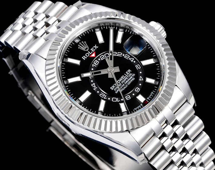 最高級ロレックススーパーコピー ROLEX Sky Dweller スカイドゥエラー ブライトブラック 2630144 ロレックス スカイドゥエラー 価格 - 画像 (2)