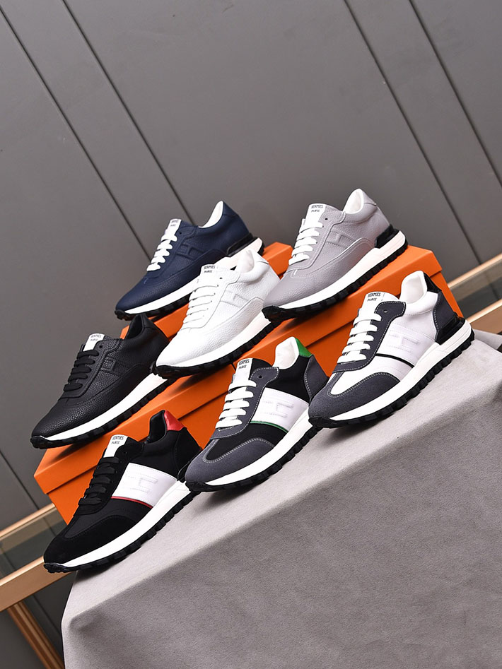 最高級エルメススーパーコピー HERMES トレイル スニーカー Trail sneaker Hロゴ 2629152 エルメス スニーカー 新作 - 画像 (9)