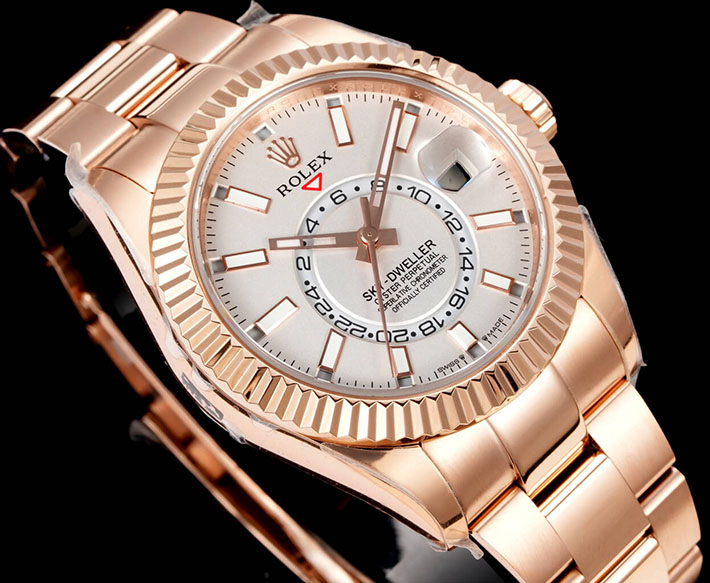 最高級ロレックススーパーコピー ROLEX スカイドゥエラー エバーローズゴールド ホワイト Ref.326935 メンズ ロレックス 価格 安い順 - 画像 (2)