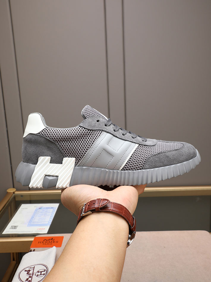 最高級エルメススーパーコピー HERMES トレイル スニーカー Trail sneaker Hロゴ 2629154 エルメス 靴 メンズスニーカー - 画像 (8)