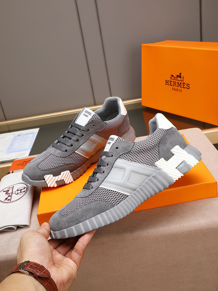 最高級エルメススーパーコピー HERMES トレイル スニーカー Trail sneaker Hロゴ 2629154 エルメス 靴 メンズスニーカー - 画像 (7)