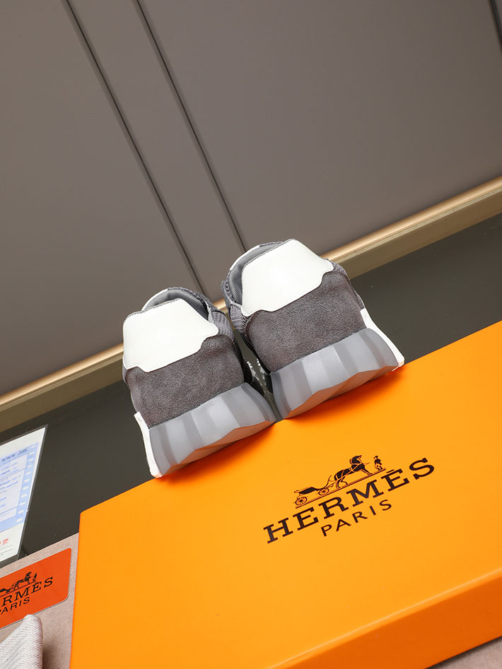 最高級エルメススーパーコピー HERMES トレイル スニーカー Trail sneaker Hロゴ 2629154 エルメス 靴 メンズスニーカー - 画像 (4)