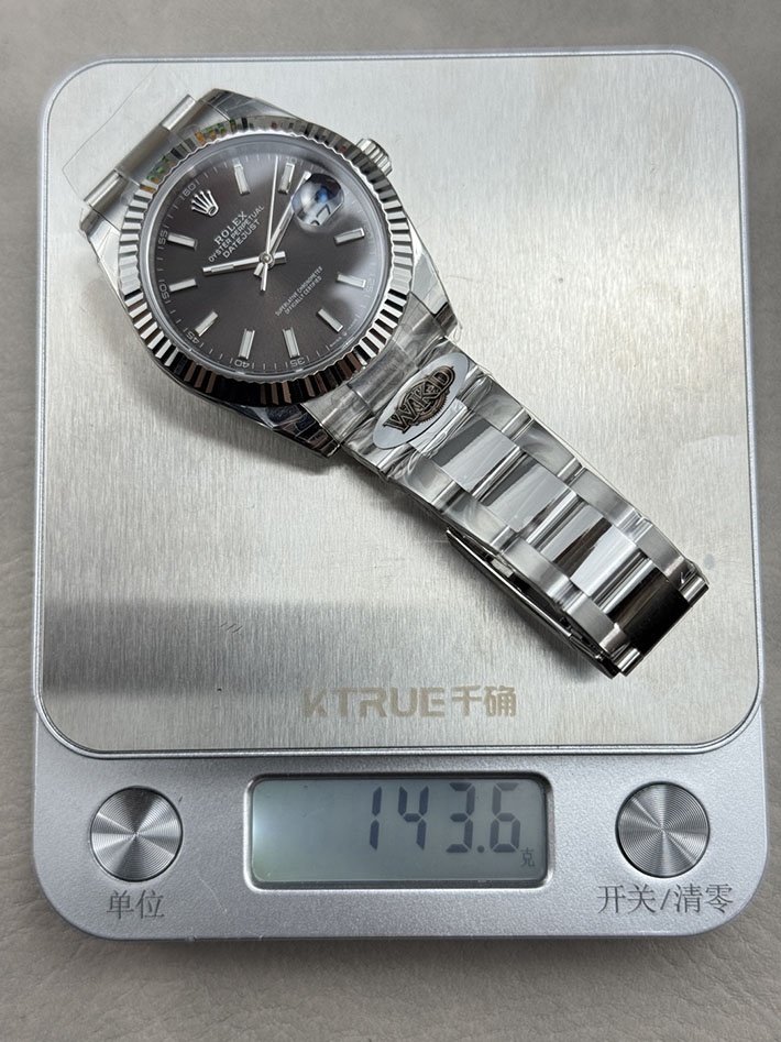 最高級ロレックススーパーコピー ROLEX デイトジャスト 41 ダークロジウム オイスターブレスレット Ref.126334 ロレックス デイトジャスト 41 - 画像 (5)