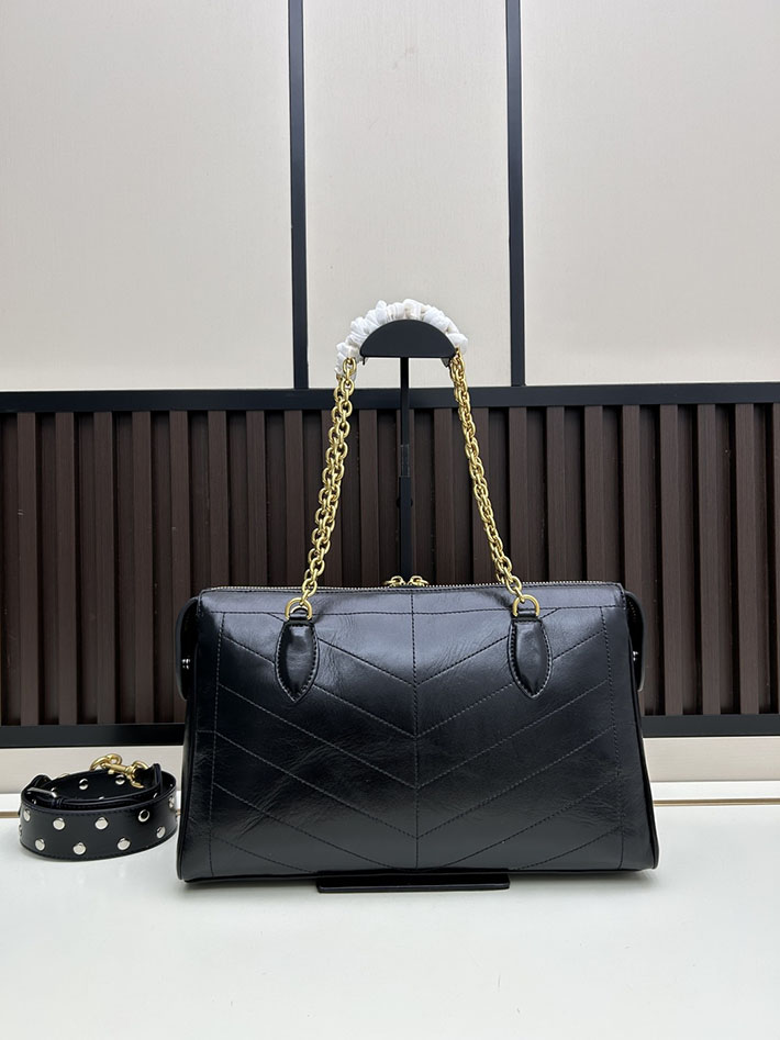 ヴァレンティノ バッグ 人気 VALENTINO ガラヴァーニ パンテア シェブロンパターン ナッパレザー ブラック 2629208 ヴァレンティノ バッグ 人気 - 画像 (8)