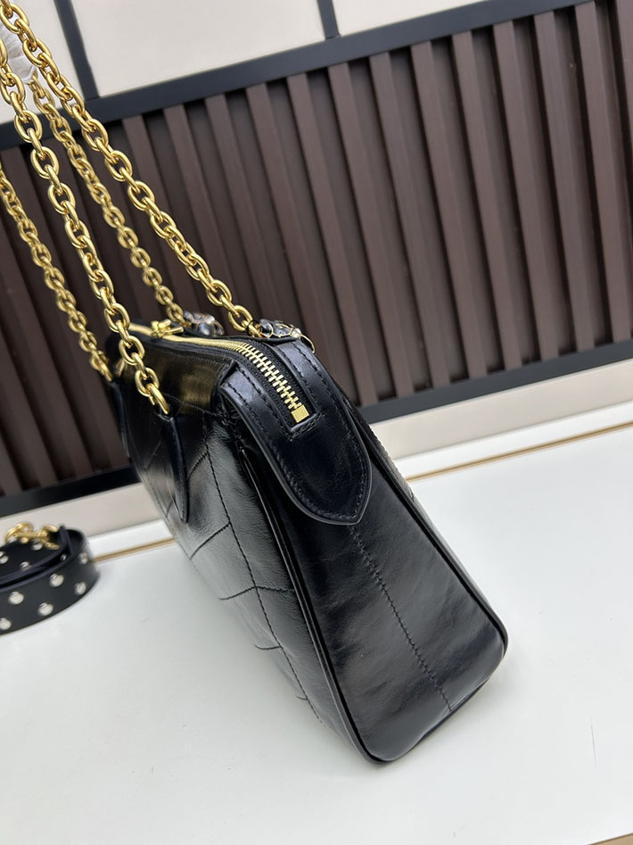 ヴァレンティノ バッグ 人気 VALENTINO ガラヴァーニ パンテア シェブロンパターン ナッパレザー ブラック 2629208 ヴァレンティノ バッグ 人気 - 画像 (7)