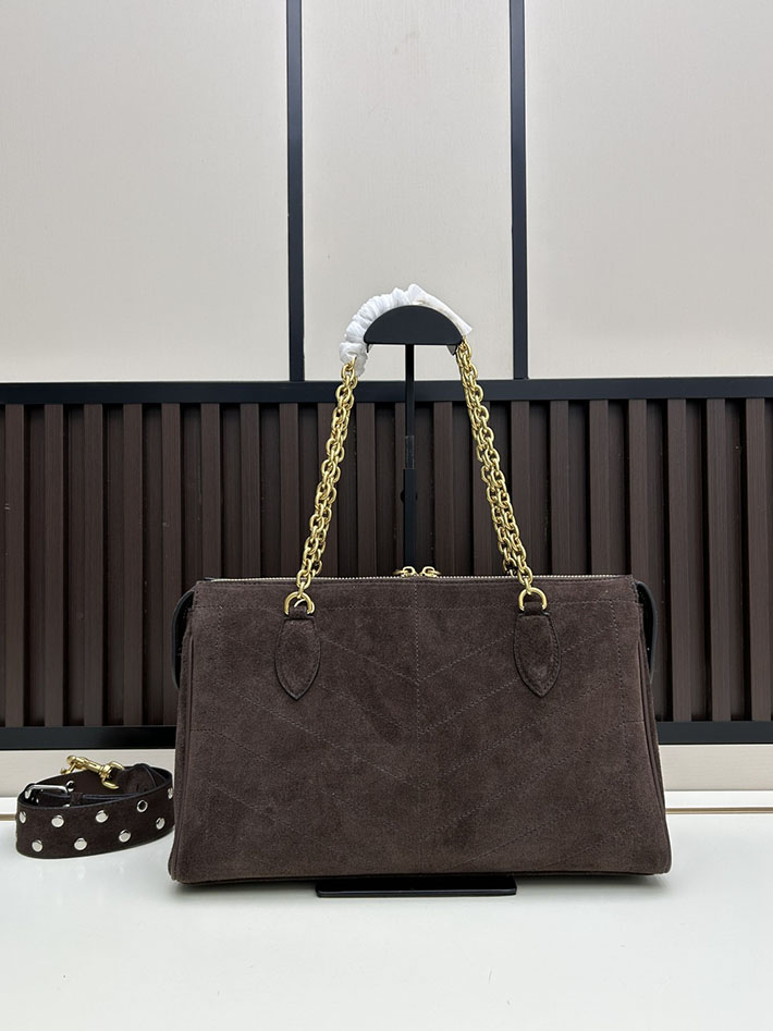 ヴァレンティノ バッグ 人気 VALENTINO ガラヴァーニ パンテア シェブロンパターン ナッパレザー ブラウン 2629211 ヴァレンティノ バッグ レディース - 画像 (7)