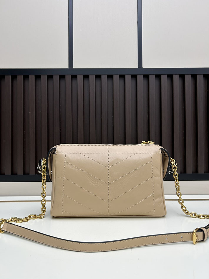 ヴァレンティノ バッグ 人気 VALENTINO ガラヴァーニ パンテア シェブロンパターン スモール ベージュ 2629213 ヴァレンティノ バッグ アウトレット - 画像 (7)