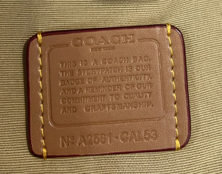 最高級コーチスーパーコピー COACH サバンナ スモール キャリーオール バッグ CAL53 サンド/トープ 2630226 コーチ バッグ アウトレット - 画像 (2)