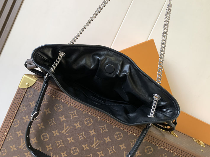 ルイヴィトン販売店舗 レディースバッグ Louis Vuitton オフ デューティ・バイブ MM ブラック M25545 ルイヴィトン バッグ レディース 人気 - 画像 (3)