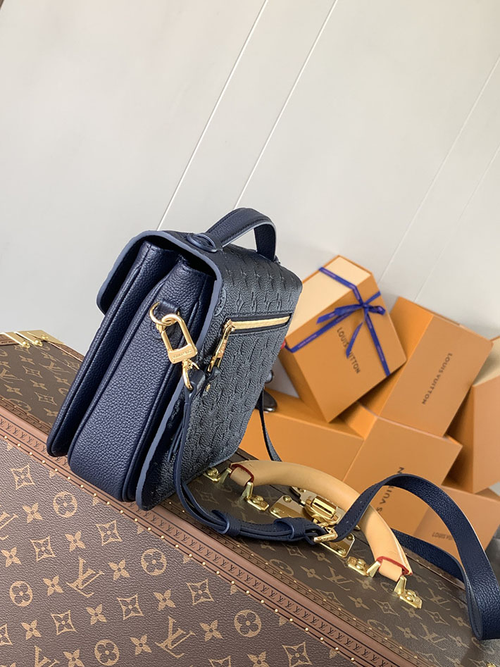 ルイヴィトン販売店舗 ショルダーバッグ Louis Vuitton ポシェット・メティス MM ネイビー M46613 ルイヴィトン 斜めがけ レディース - 画像 (9)