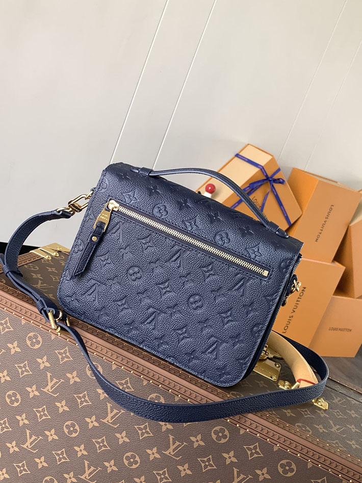 ルイヴィトン販売店舗 ショルダーバッグ Louis Vuitton ポシェット・メティス MM ネイビー M46613 ルイヴィトン 斜めがけ レディース - 画像 (8)